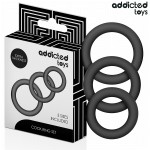 ADDICTED TOYS - LOT DE ANNEAUX EN SILICONE MODÃLE 1